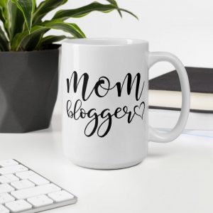 mom blogger mug