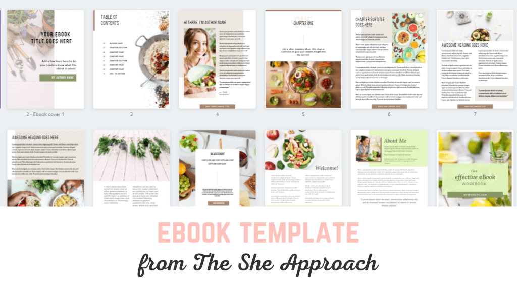 free ebook canva template by the she approach