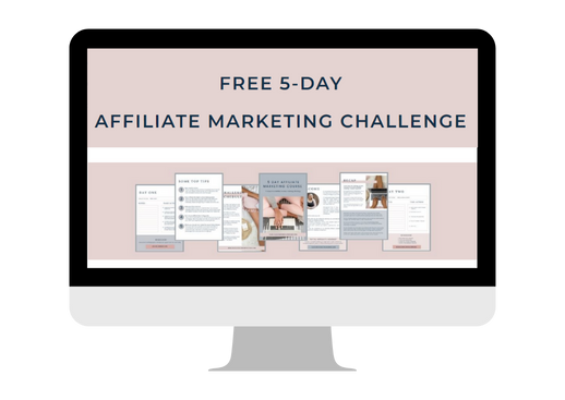 free affiliate marketing course mockup